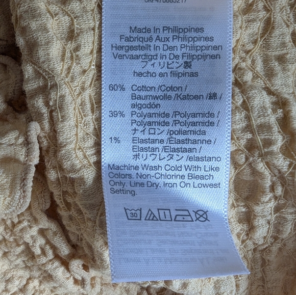 Madewell Popcorn-Knit Twist-Front Sleeveless Top - Picture 8 of 8